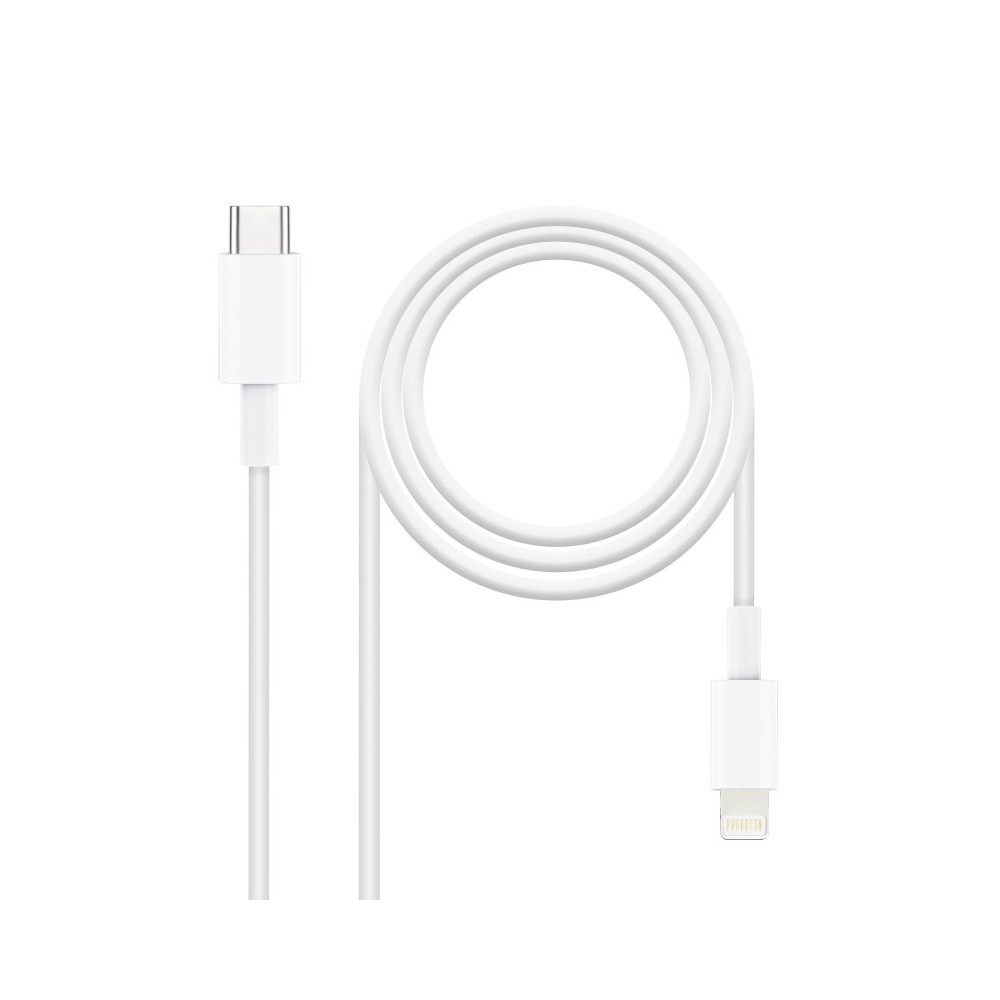 Nanocable Cable Lightning a USB-C, 50 cm