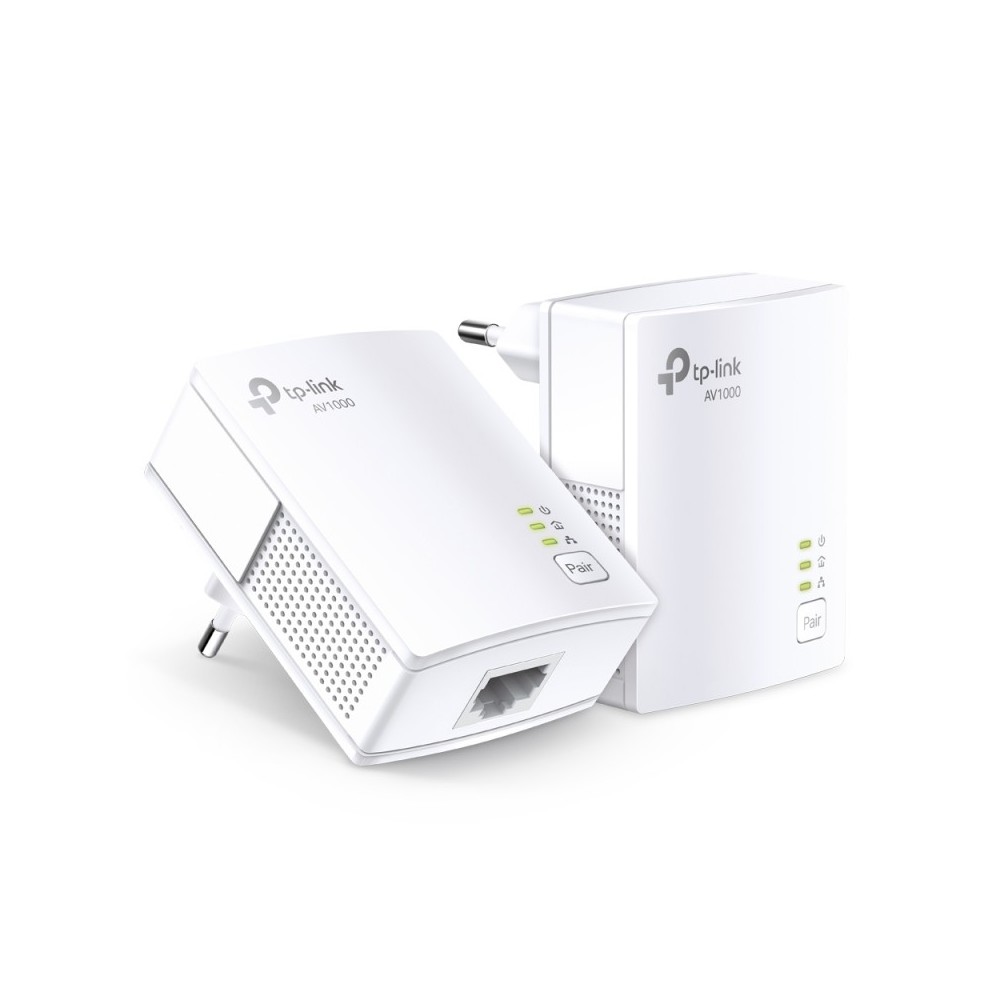 TP-Link TL-PA7017 KIT adaptador de red PowerLine 1000 Mbits Ethernet Blanco 2 pieza(s)