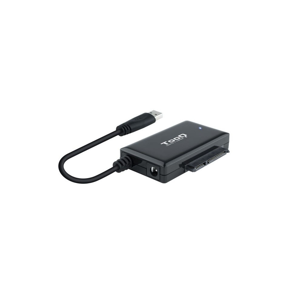 TooQ TQHDA-01A base de conexión para disco duro USB 3.2 Gen 1 (3.1 Gen 1) Type-A Negro