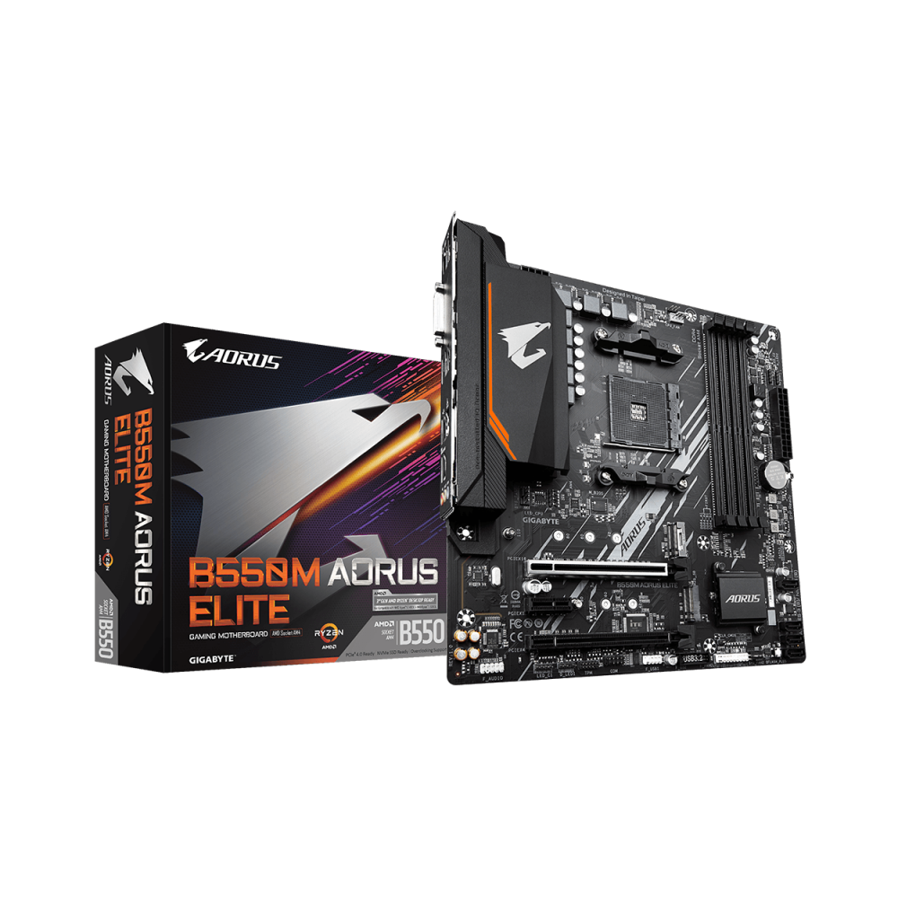 Gigabyte B550M AORUS ELITE AMD B550 Zócalo AM4 micro ATX