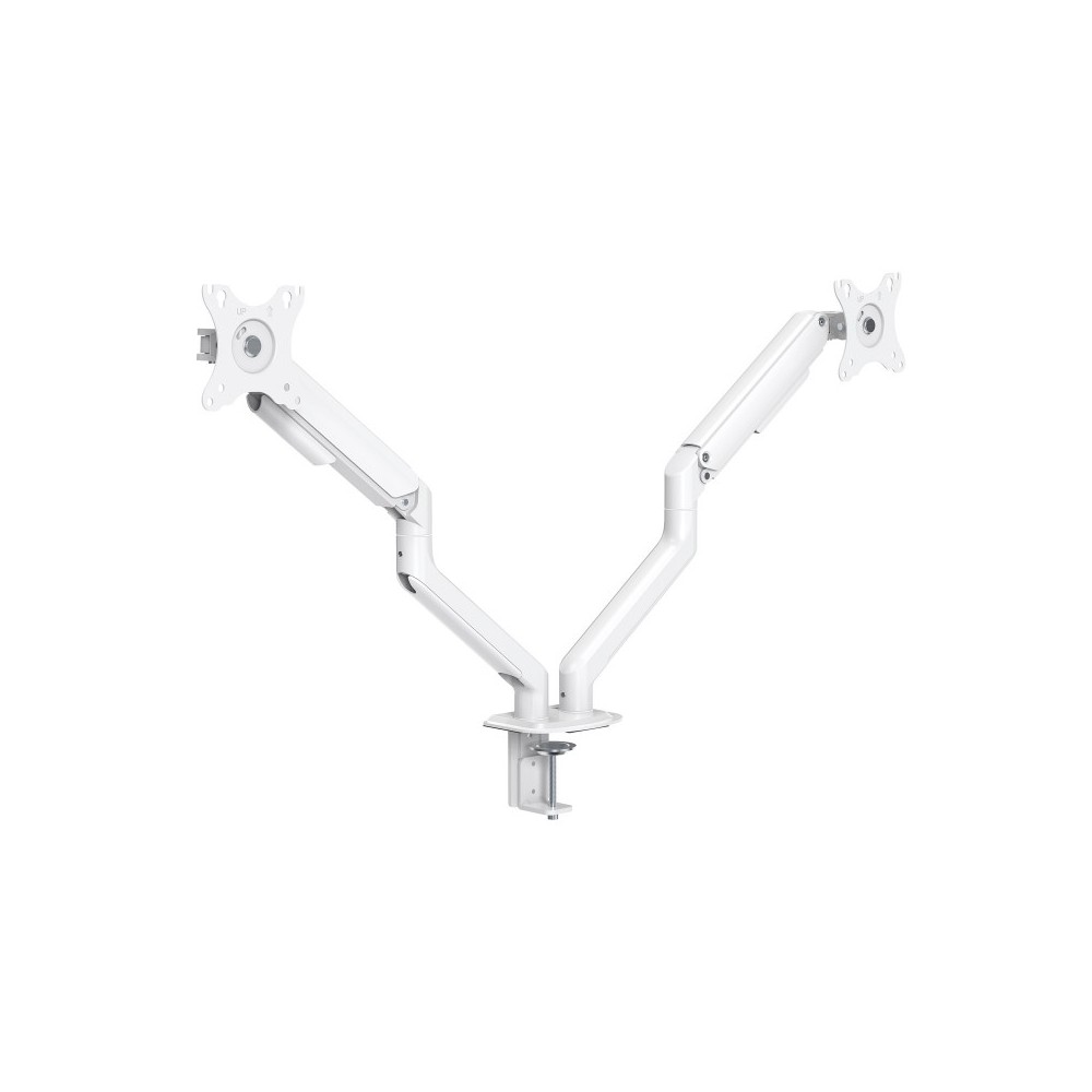 TooQ DB4132TNR-W soporte para monitor 81,3 cm (32") Blanco Escritorio