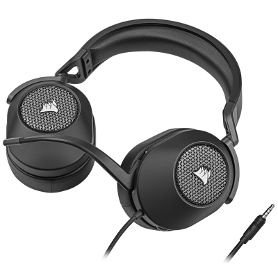 Corsair HS65 SURROUND Auriculares Alámbrico De mano Juego Carbono