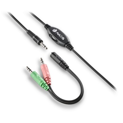 NGS MSX 10 PRO Auriculares Alámbrico Diadema Juego Negro