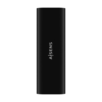 AISENS Caja Externa M.2 (NGFF) ASM2-014B SATANVMe A USB3.1 Gen2, Negro