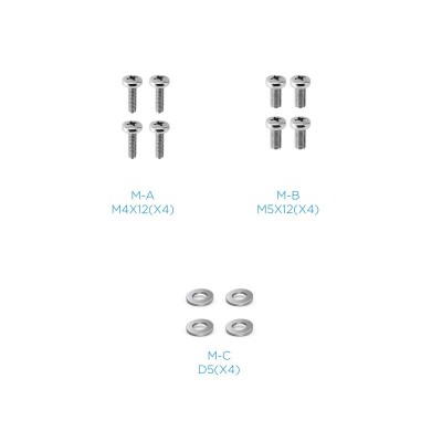 TooQ DB1702TN-B soporte para monitor 81,3 cm (32") Negro Escritorio