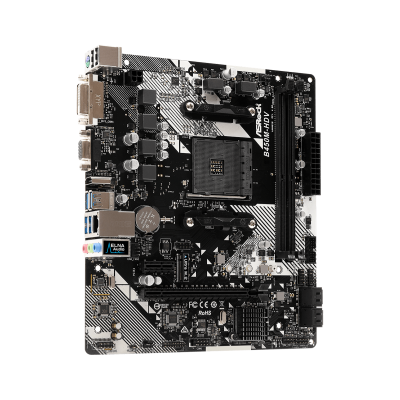 Asrock B450M-HDV R4.0 AMD B450 Zócalo AM4 micro ATX