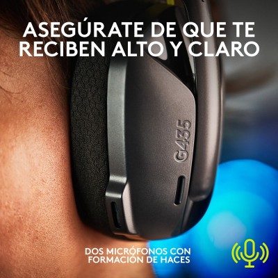 Logitech G G435 Auriculares Inalámbrico Diadema Juego Bluetooth Negro