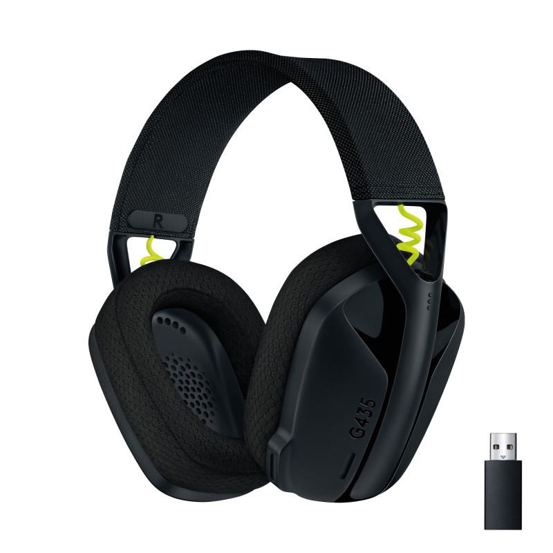 Logitech G G435 Auriculares Inalámbrico Diadema Juego Bluetooth Negro