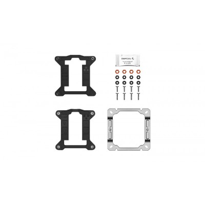 DeepCool AG400 Procesador Refrigerador de aire 12 cm Aluminio, Negro 1 pieza(s)