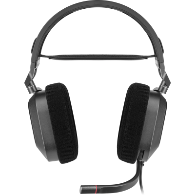 Corsair HS80 RGB USB Auriculares Alámbrico De mano Juego Carbono