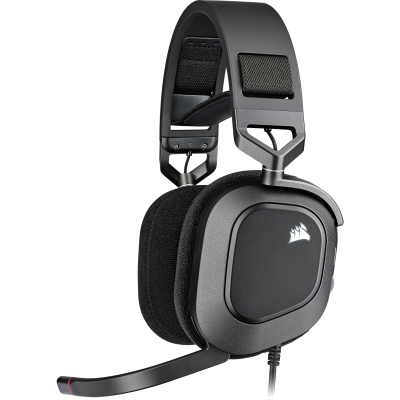 Corsair HS80 RGB USB Auriculares Alámbrico De mano Juego Carbono
