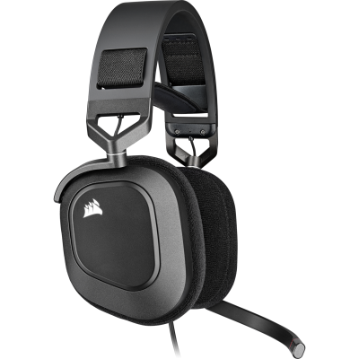 Corsair HS80 RGB USB Auriculares Alámbrico De mano Juego Carbono