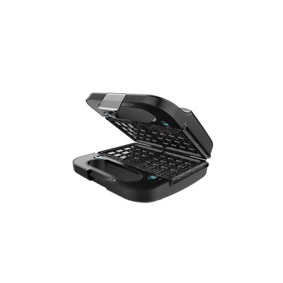 Cecotec 04309 sandwichera 1000 W Negro, Acero satinado