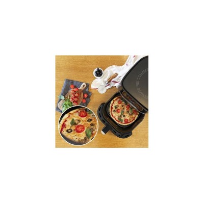 Cecotec 03214 freidora Sencillo 5,5 L Independiente 1700 W Freidora de aire caliente Negro, Acero