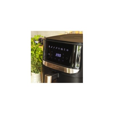 Cecotec 03214 freidora Sencillo 5,5 L Independiente 1700 W Freidora de aire caliente Negro, Acero