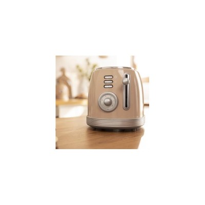 Cecotec Vintage 800 6 2 rebanada(s) 850 W Beige