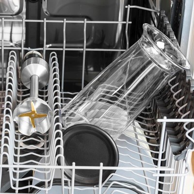 Cecotec 04064 licuadora Batidora de vaso 1500 W Negro, Acero inoxidable