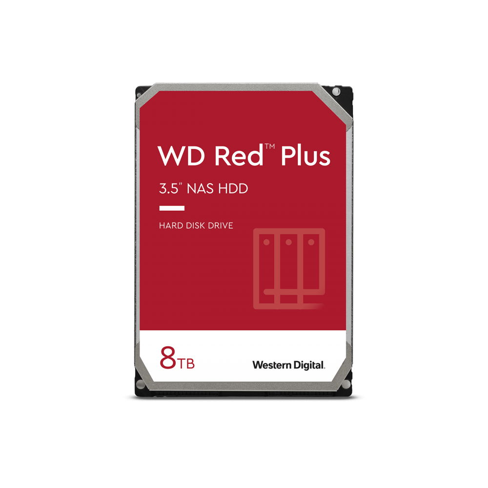 Western Digital Red Plus 3.5" 8 TB Serial ATA III