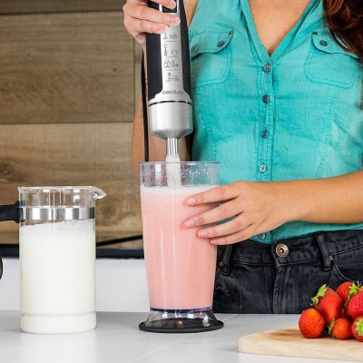 Cecotec 04065 licuadora 0,8 L Batidora de vaso 1500 W Negro, Acero inoxidable