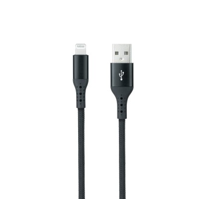 Nanocable Cable Lightning a USB 2.0, LightningM -USB AM, Negro, 1 m