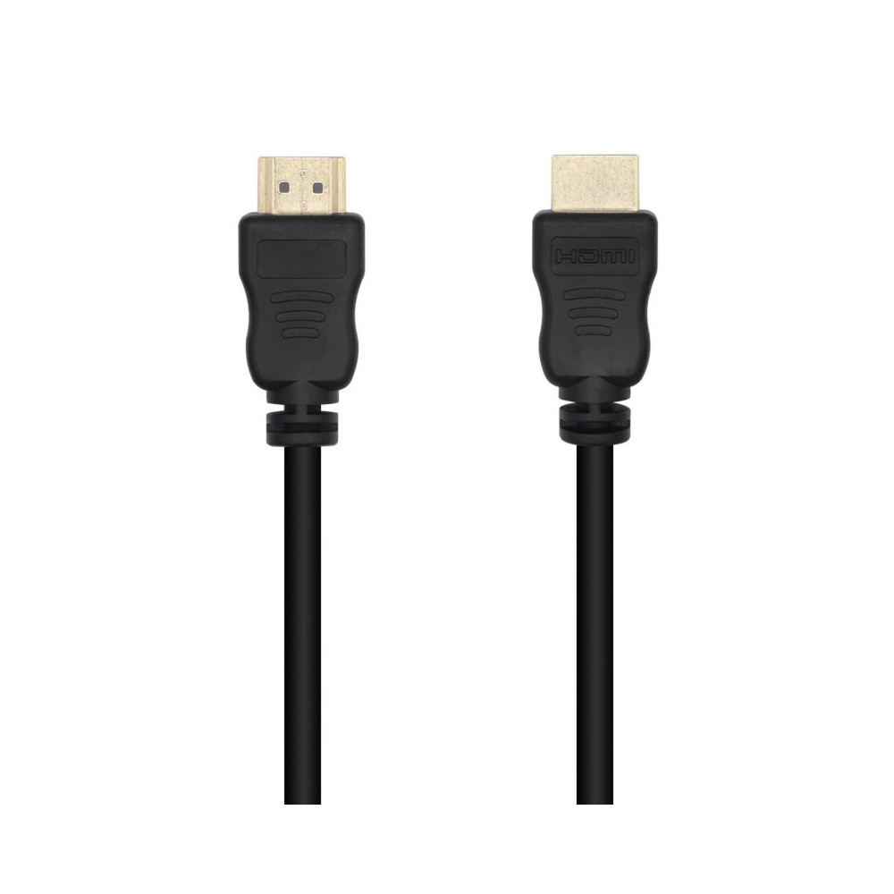 AISENS Cable HDMI V1.4 Alta Velocidad 14+1 CCS, AM-AM, Negro, 1.8 m