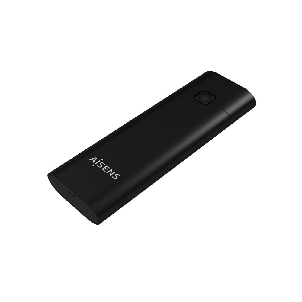 AISENS Caja Externa M.2 (NGFF) ASM2-020B NVMe a USB3.2 GEN2, Negra