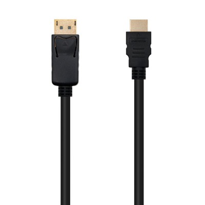 Nanocable Cable conversor DISPLAYPORT a HDMI, DPM - HDMIM, Negro, 5.0 M