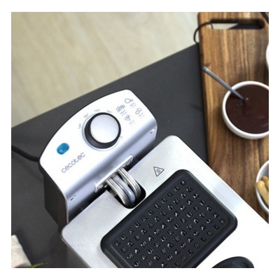 Cecotec 04295 freidora Sencillo 3 L Independiente 2180 W Plata