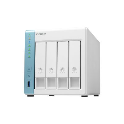 QNAP TS-431K servidor de almacenamiento NAS Torre Ethernet Blanco Alpine AL-214