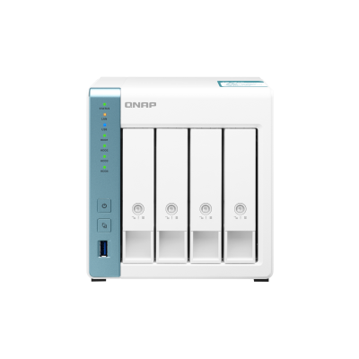 QNAP TS-431K servidor de almacenamiento NAS Torre Ethernet Blanco Alpine AL-214