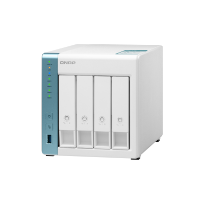 QNAP TS-431K servidor de almacenamiento NAS Torre Ethernet Blanco Alpine AL-214