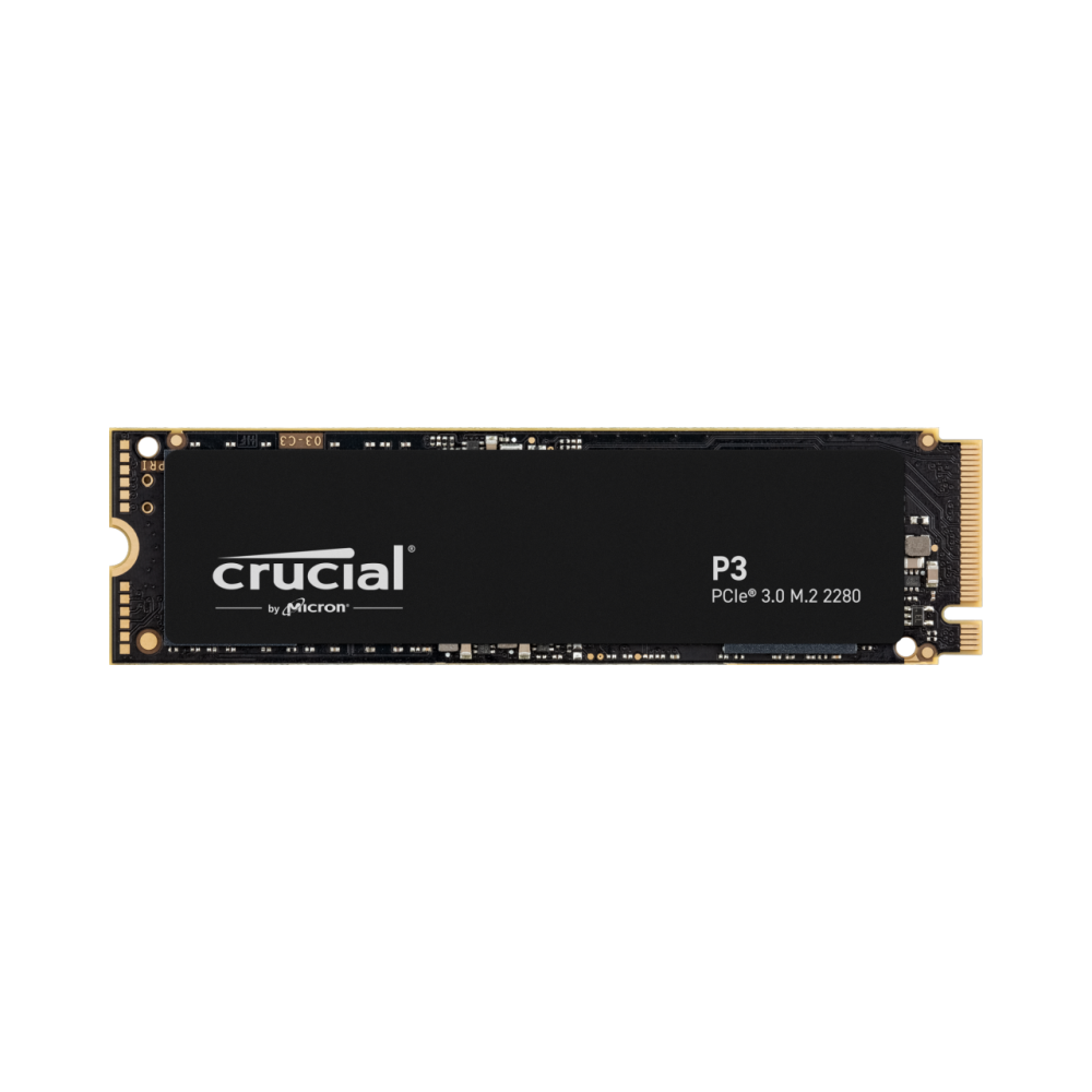 Crucial P3 M.2 500 GB PCI Express 3.0 3D NAND NVMe