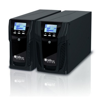 Riello VST 800 sistema de alimentación ininterrumpida (UPS) Línea interactiva 0,8 kVA 640 W 4 salidas AC