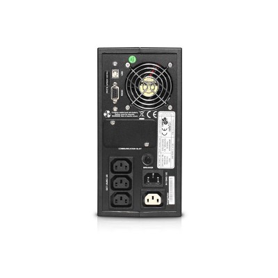 Riello VST 800 sistema de alimentación ininterrumpida (UPS) Línea interactiva 0,8 kVA 640 W 4 salidas AC