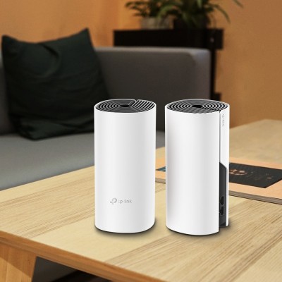 TP-Link Deco M4(2-pack) Doble banda (2,4 GHz  5 GHz) Wi-Fi 5 (802.11ac) Blanco Interno