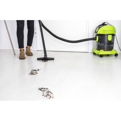 Cecotec Conga Wet&Dry 15 L Aspiradora de tambor Seca y húmeda 1400 W Sin bolsa