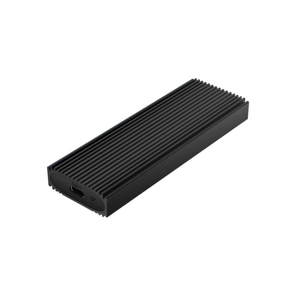 AISENS Caja Externa M.2 (NGFF) ASM2-022B NVMe A USB3.2 Gen2, Negra
