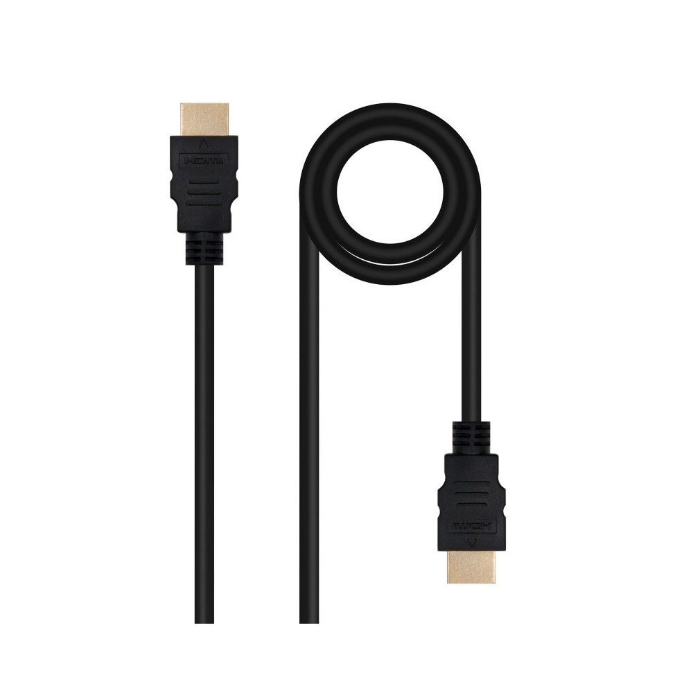 Nanocable Cable HDMI V2.0 4K@60Hz 18Gbps AM-AM, 1.5 m, Negro