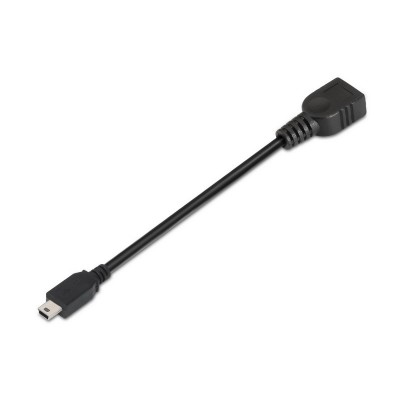 AISENS A101-0033 cable USB 0,15 m USB 2.0 Mini-USB B USB A Negro