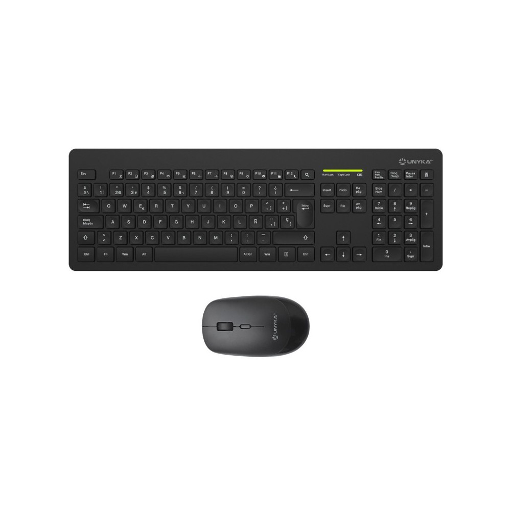 UNYKAch Kit Teclado + Ratón Combo MK212 Pro Slim Wireless