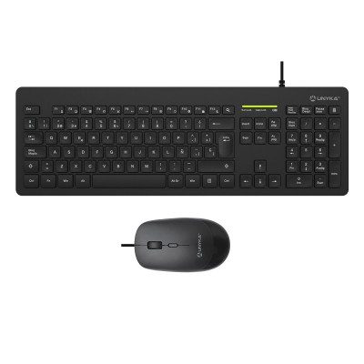 UNYKAch Kit Teclado + Ratón Combo Pro MK211 Slim
