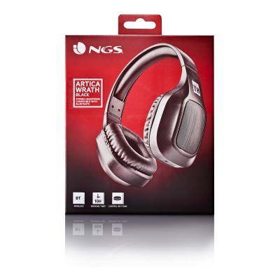 NGS ARTICA WRATH Auriculares Inalámbrico y alámbrico Diadema LlamadasMúsica USB Tipo C Bluetooth Negro