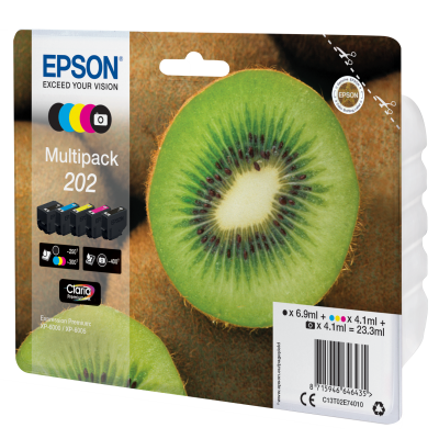 Epson Kiwi Multipack 5-colours 202 Claria Premium Ink