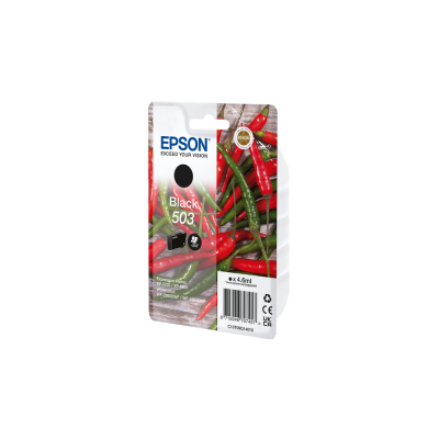 Epson 503 cartucho de tinta 1 pieza(s) Original Rendimiento estándar Negro