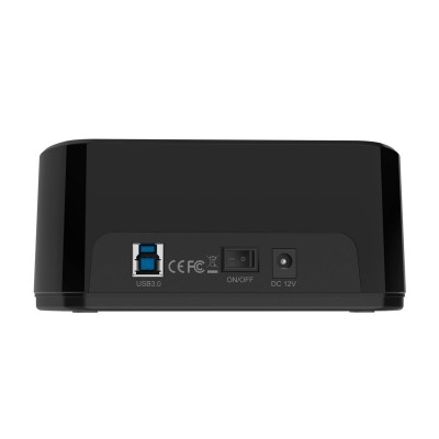 AISENS Estacion de Docking de Doble Bahia ASDS-D03B SATA 2.53.5 a USB 3.03.1 Gen1, Clone, Negra