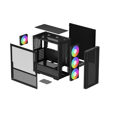 DeepCool CH560 Midi Tower Negro