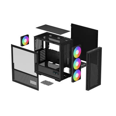 DeepCool CH560 DIGITAL Midi Tower Negro