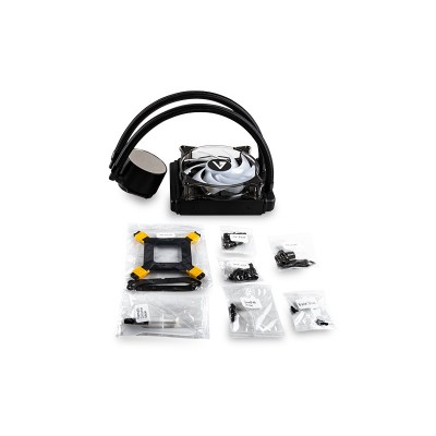 ABYSM Artic 120 ARGB Procesador Sistema de refrigeración líquida todo en uno Negro 1 pieza(s)
