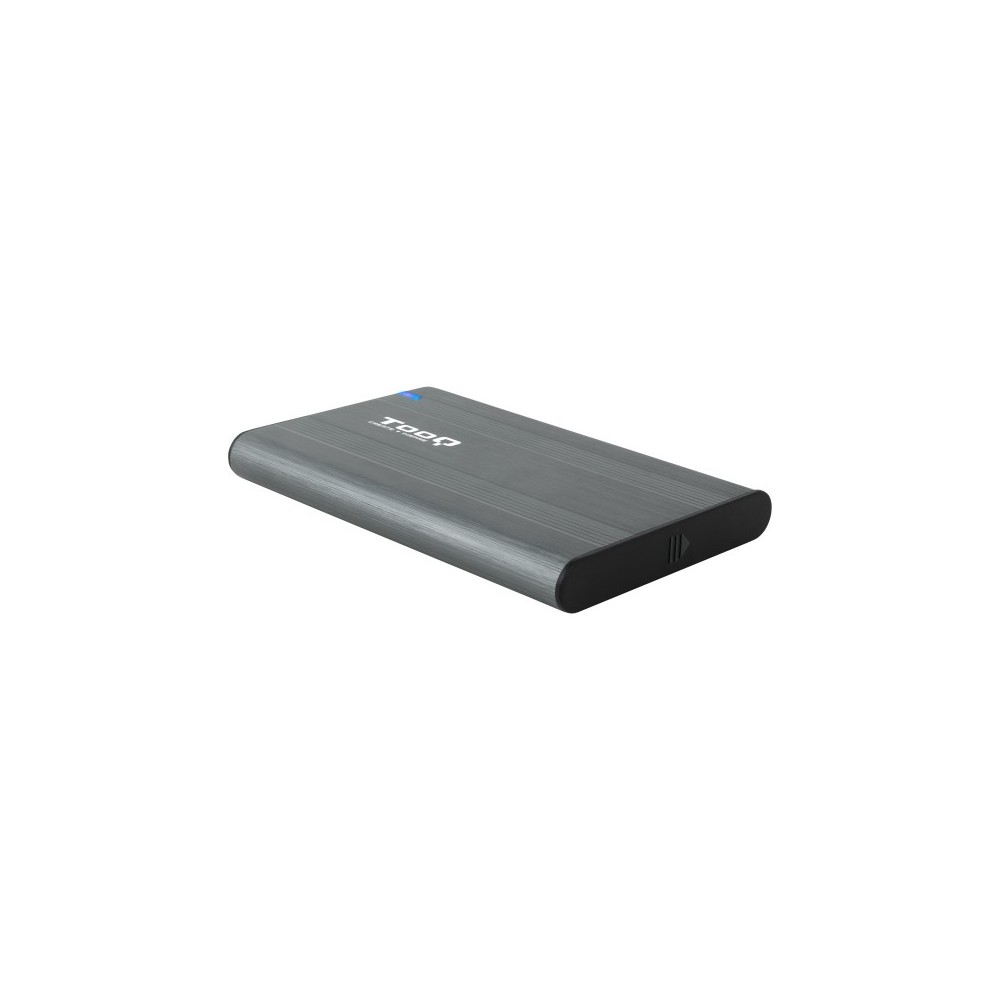 TooQ Caja Externa para Discos de 2,5” HDDSSD, Gris