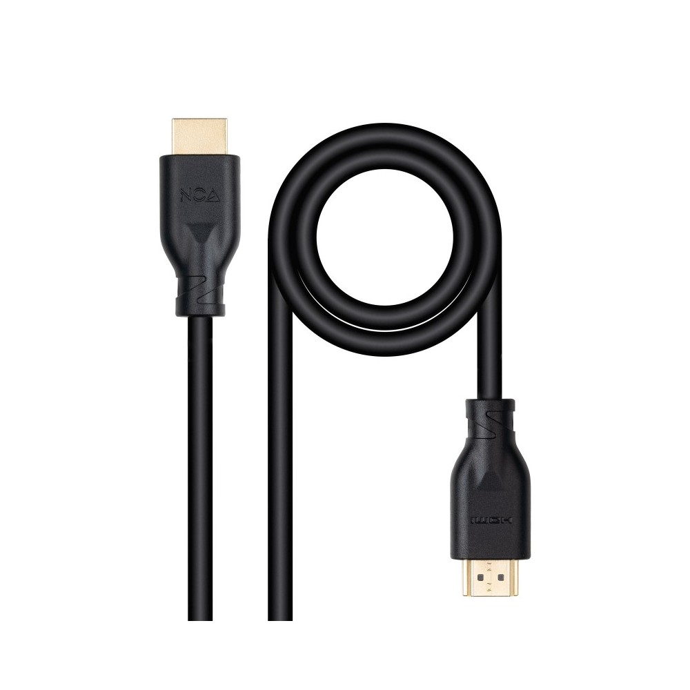 Nanocable Cable HDMI V2.0 4K@60Hz 18Gbps AM-AM CCS 1 m